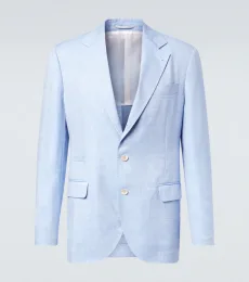 Blazer en lin et laine Blazer en lin et laine