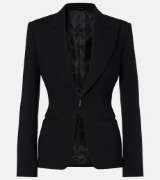 Blazer en mezcla de lana Blazer en mezcla de lana