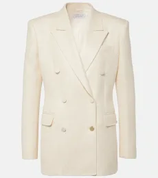 Blazer Gavin en laine et soie Blazer Gavin en laine et soie