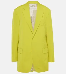 Blazer oversized de popelín de algodón Blazer oversized de popelín de algodón