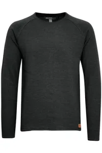 BLEND John Men's Jumper Knit Pullover with Crew Neck Made of 100% Cotton, Size:XL, Colour:Navy (7023