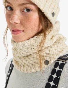 Blizzard Collar - Women White Neck Warmer