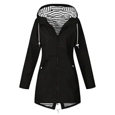 Blouse Women's Summer Jacket T-Shirt Fashion Plain Loose Outdoor Coat Solid Rain Jacket Women Parka Blouse Women's Summer Jacket T-Shirt Fashion Plain Loose Outdoor Coat Solid Rain Jacket Women Parka
