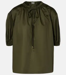 Blusa Nador de popelín de algodón Blusa Nador de popelín de algodón