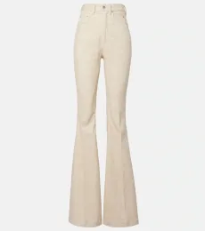 Bolan cotton and linen bootcut jeans Bolan cotton and linen bootcut jeans