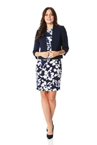 Bolero Jacket for Women UK Ladies Shrug Tailored Rochette Suit Blazer Formal Wedding Guests Crepe Cr Basic 2 Bolero Jacket for Women UK Ladies Shrug Tailored Rochette Suit Blazer Formal Wedding Guests Crepe Cr Basic 2
