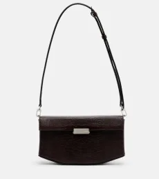 Bolso al hombro Clip Small de piel