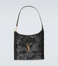 Bolso al hombro Oxalis de malla y piel Bolso al hombro Oxalis de malla y piel