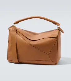 Bolso al hombro Puzzle Large de piel