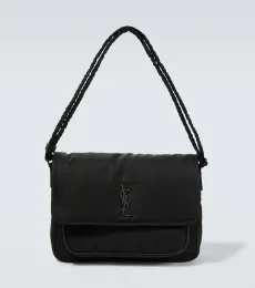 Bolso cruzado Niki de nylon con logo Bolso cruzado Niki de nylon con logo