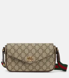 Bolso cruzado Ophidia Mini de lona GG Bolso cruzado Ophidia Mini de lona GG
