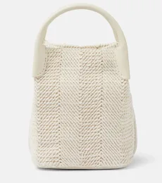 Bolso saco Bale Micro con piel Bolso saco Bale Micro con piel