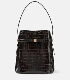 Bolso saco de piel grabada Bolso saco de piel grabada