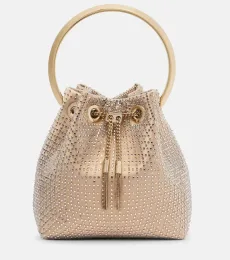 Bon Bon Small embellished satin bucket bag Bon Bon Small embellished satin bucket bag
