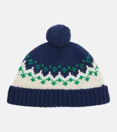 Bonnet Fair Isle en laine vierge Bonnet Fair Isle en laine vierge