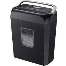 Bonsaii Paper Shredder for Home Use, 6 Sheet Cross Cut Shredder, Shred Credit Card/Staples/Clips, Shredder for Home & Small Office Use, Home Shredder with Portable Handle Design & 13L Bin Bonsaii Paper Shredder for Home Use, 6 Sheet Cross Cut Shredder, Shred Credit Card/Staples/Clips, Shredder for Home & Small Office Use, Home Shredder with Portable Handle Design & 13L Bin
