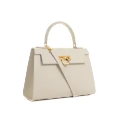 Borsa da donna Elena - Beige Camoscio fucsia Borsa da donna Elena - Beige Camoscio fucsia