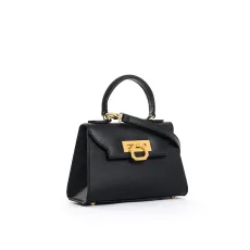 Borsa da donna Hera - Nero Camoscio fucsia Borsa da donna Hera - Nero Camoscio fucsia