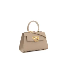 Borsa in pelle Licia - Taupe Camoscio soleil Borsa in pelle Licia - Taupe Camoscio soleil