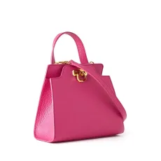 Borsa in pelle Mila mini - Fuchsia Fucsia Camoscio fucsia Dollaro Borsa in pelle Mila mini - Fuchsia Fucsia Camoscio fucsia Dollaro