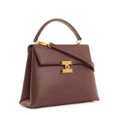 Borsa in pelle New Lady - Bordeaux 5007 Borsa in pelle New Lady - Bordeaux 5007