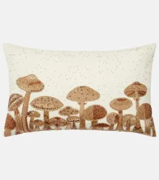 Botanist Mushroom Field linen cushion Botanist Mushroom Field linen cushion