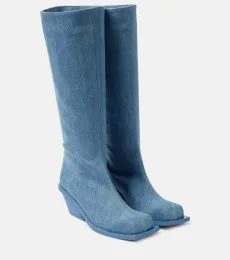 Botas altas Blondine en denim Botas altas Blondine en denim
