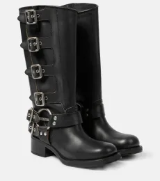 Botas biker de piel Botas biker de piel