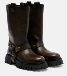 Botas biker Kurt de piel Botas biker Kurt de piel