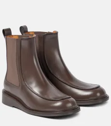 Botas chelsea de piel