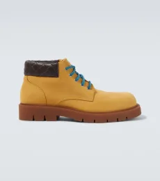 Botas con cordones Haddock de piel Botas con cordones Haddock de piel