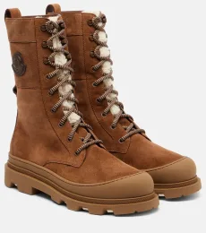 Botas con cordones Vera de ante Botas con cordones Vera de ante