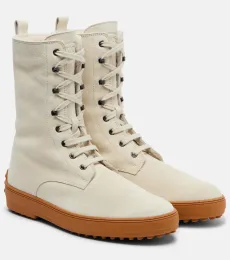 Botas con cordones Winter Gommino de ante Botas con cordones Winter Gommino de ante