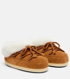 Botas de nieve EVX de ante con borrego Botas de nieve EVX de ante con borrego