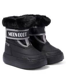 Botas de nieve Junior Park Strap con pelo sintético