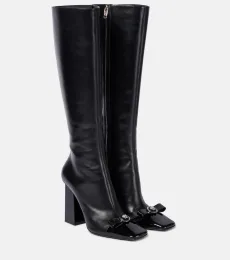 Botas Gianni Ribbon de piel Botas Gianni Ribbon de piel
