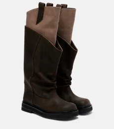 Botas militares Robin Passeggiata de piel
