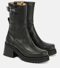 Botines de piel sintética Botines de piel sintética