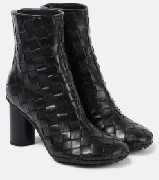 Botines Intrecciato de piel Botines Intrecciato de piel