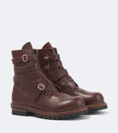 Botines Tanker de piel Botines Tanker de piel