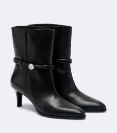 Botines Telsa de piel adornados Botines Telsa de piel adornados