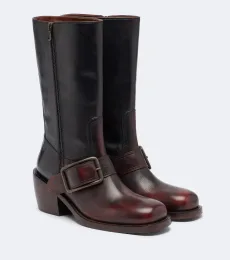 Bottes en cuir
