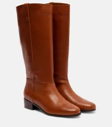 Bottes en cuir