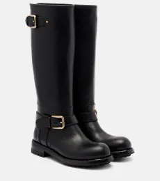 Bottes en cuir
