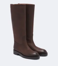 Bottes en cuir nappa