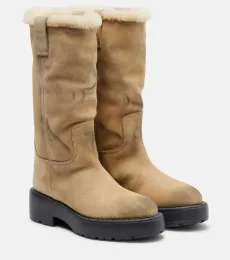 Bottes en daim
