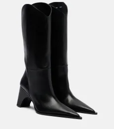 Bottes santiags Bridge en cuir Bottes santiags Bridge en cuir