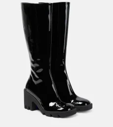 Bottes Stride en cuir verni Bottes Stride en cuir verni