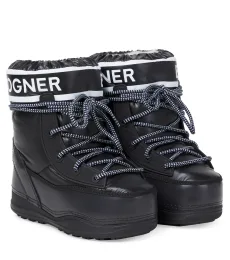 Bottines après-ski La Plagne à logo
