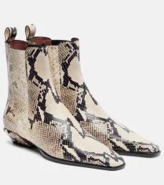 Bottines Bettina à imprimé serpent Bottines Bettina à imprimé serpent